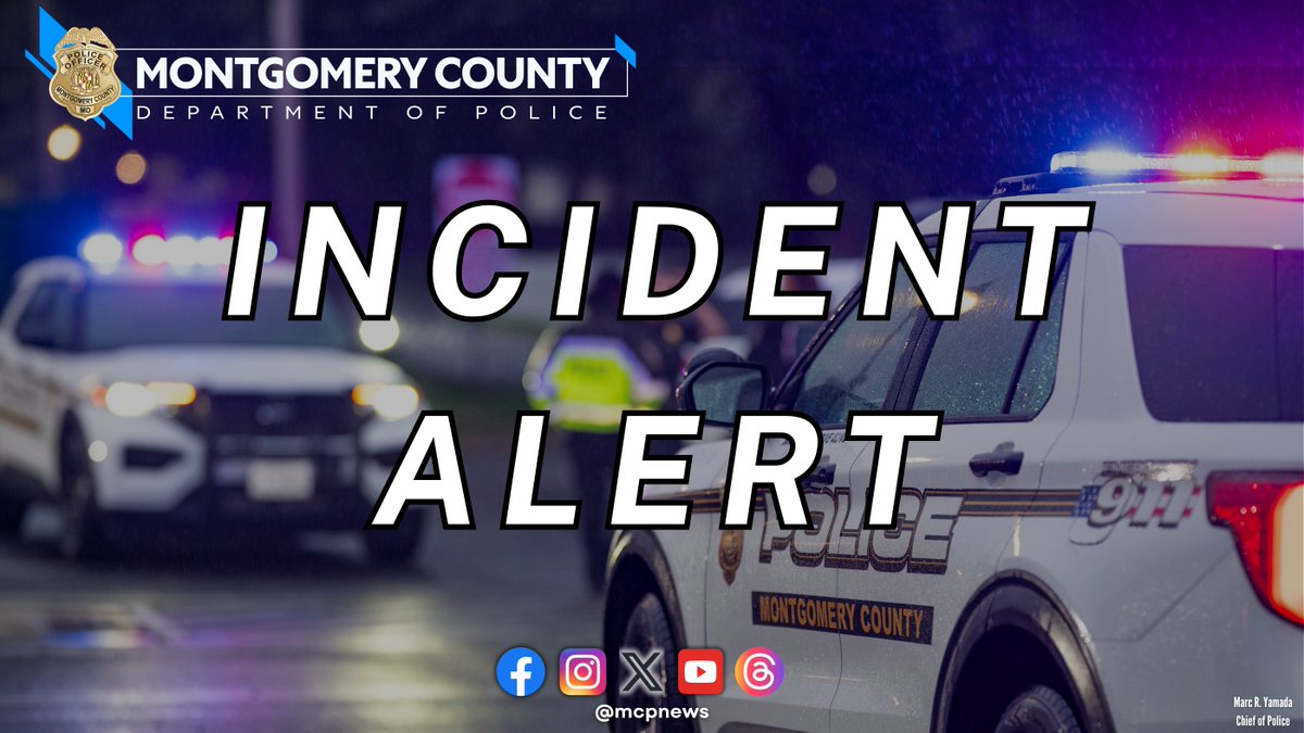 Montgomery County Department of Police tweet media