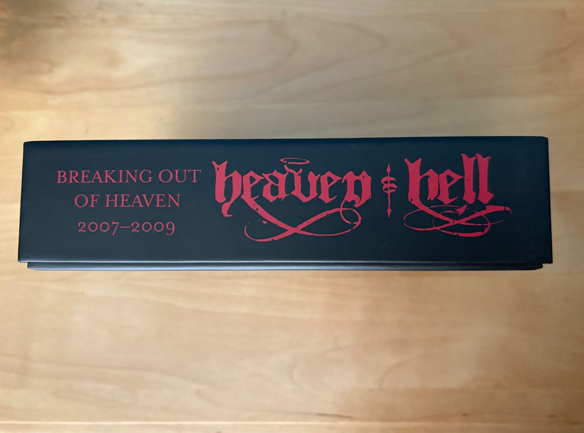 The Heaven & Hell: Breaking out of Heaven CD box joins all the