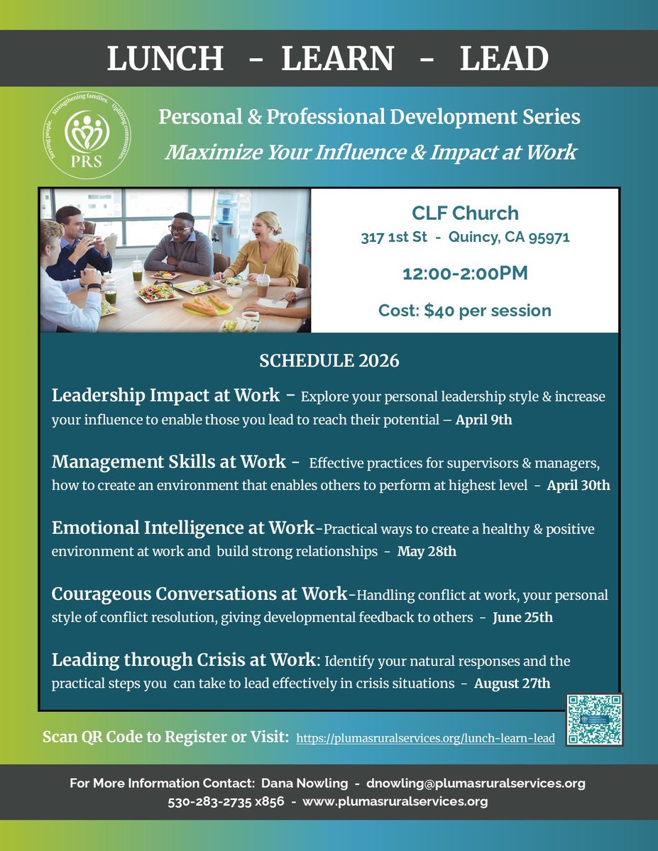 Plumas Rural Services tweet media