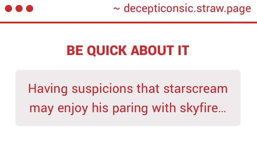 STARSCREAM tweet media