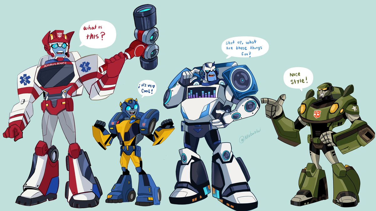 AllebasiW's tweet image. I am missing many more ,I am missing many more     !!! #transformers #transformersanimated