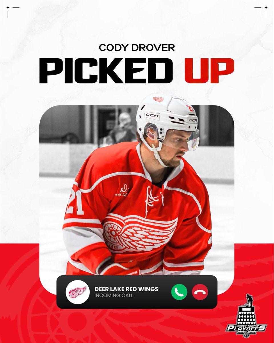 Deer Lake Red Wings tweet media