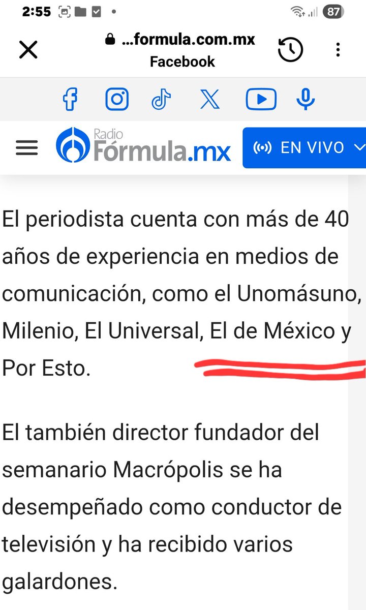 Cristopulos's tweet photo. @Radio_Formula El pez por su boca muere @Radio_Formula, en su nota de @jpbecerraacosta, de la @Gaceta_UNAM, en la que señalan una falta de ortografía trae una faltotototota. Les faltó poner la palabra Sol en @elsolde_mexico. A ver ahora quién renuncia. https://t.co/uyrMIRS4Yi