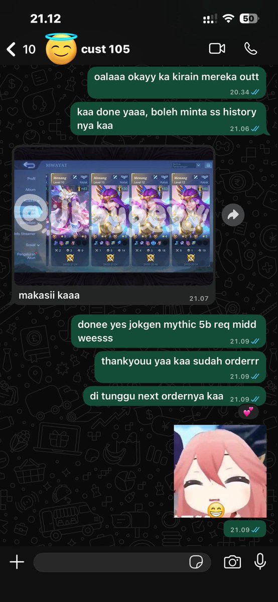 Devv || Joki ML & Topup Games tweet media