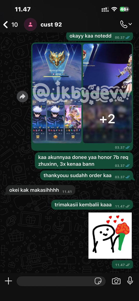 Devv || Joki ML & Topup Games tweet media