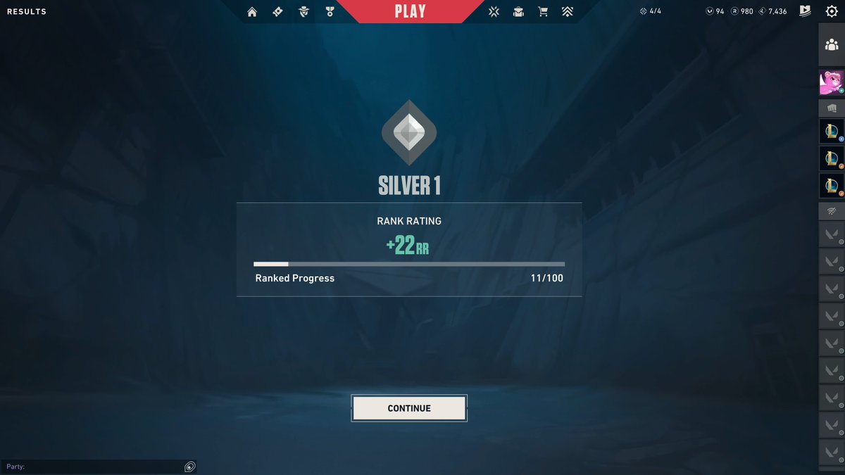 DarkRaGaming's tweet photo. Finally hit Silver 1 🥈🔥
The grind was real… but we made it 😤
Next stop: Gold 👀
#Valorant #ValorantRanked #Silver1 #Gaming #Darkra https://t.co/lzpFf7OTHh