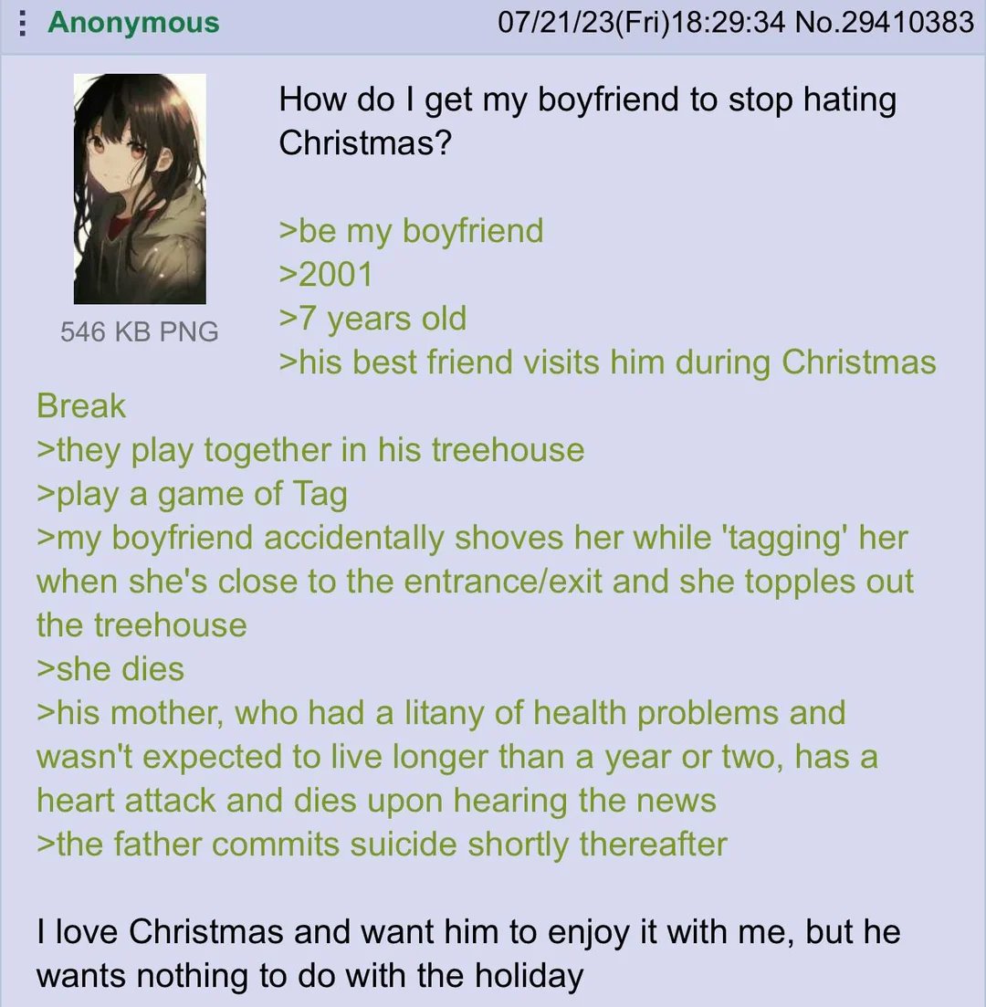 Greentext Poster tweet media