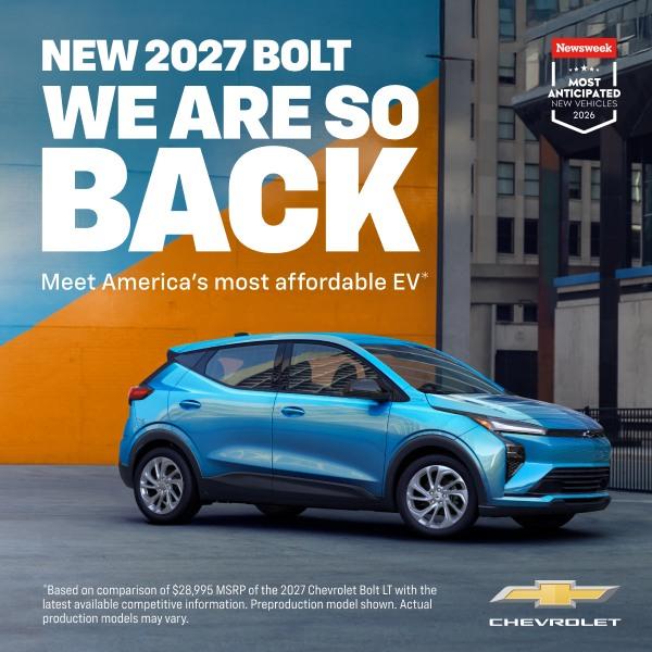 Newsweek's tweet image. #sponsored  What will everyone be driving in 2026?

In this @Newsweek feature, Eileen Falkenberg‑Hull highlights the world’s most anticipated new vehicles—and what’s next from @Chevrolet .

🔗 newsweek.com/worlds-most-an…

#AutomotiveTrends #FutureOfDriving #ElectricCars