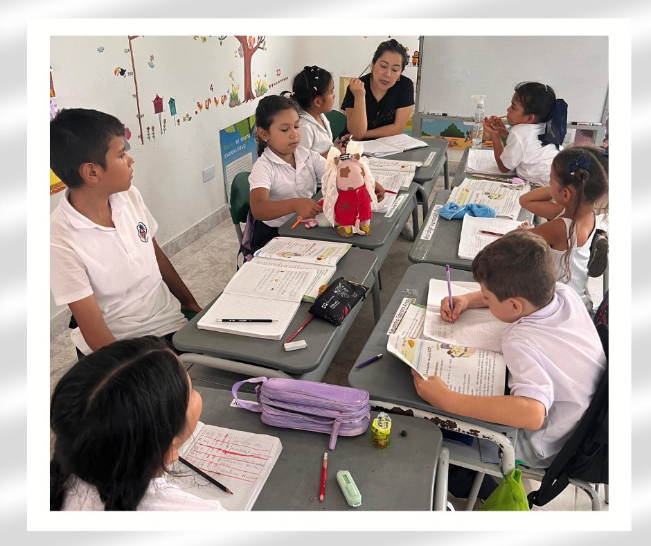 Escuela_Nueva's tweet photo. 🧡Nuestra apuesta es promover la investigación, innovación y actualización constante de nuestra apuesta pedagógica
--
Our commitment is to promote research, innovation, and the continuous evolution of our pedagogical approach https://t.co/m6qZaZ4Xh6