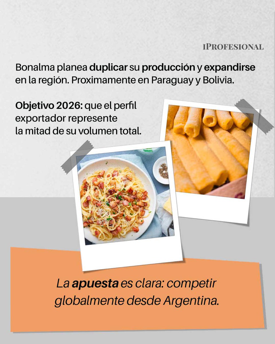 iProfesional's tweet image. 🍝 Crearon una marca argentina de pastas premium que compite con las italianas.

🔗 Leé la nota 👉🏼 mrf.lu/frBv

#Negocios #Argentina #Emprendedores