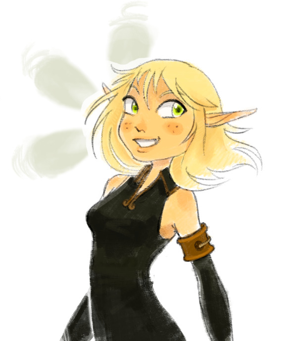 inkdecay_'s tweet photo. A quick drawing of Evangelyne from Wakfu. I hope it's just a small piece of something bigger.
#wakfu #fanart https://t.co/Rr9kMjISUy