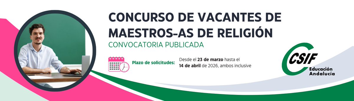 CSIF-Profesorado de Religión Andalucía tweet media