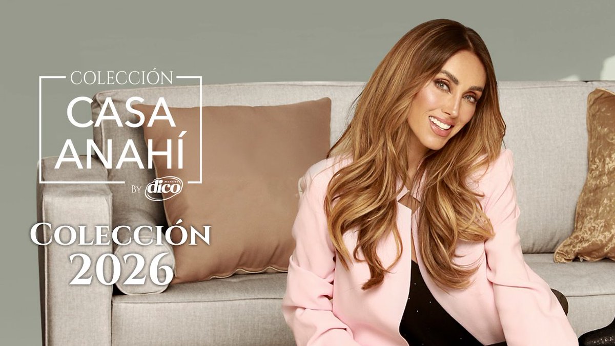 ItmagazineMex's tweet image. Muebles #Dico anuncia la renovación, por un año más, de su alianza con Anahí, así como el lanzamiento de nuevas piezas de la colección “Casa Anahí”, consolidando una de las colaboraciones más exitosas en el sector del mobiliario en México.