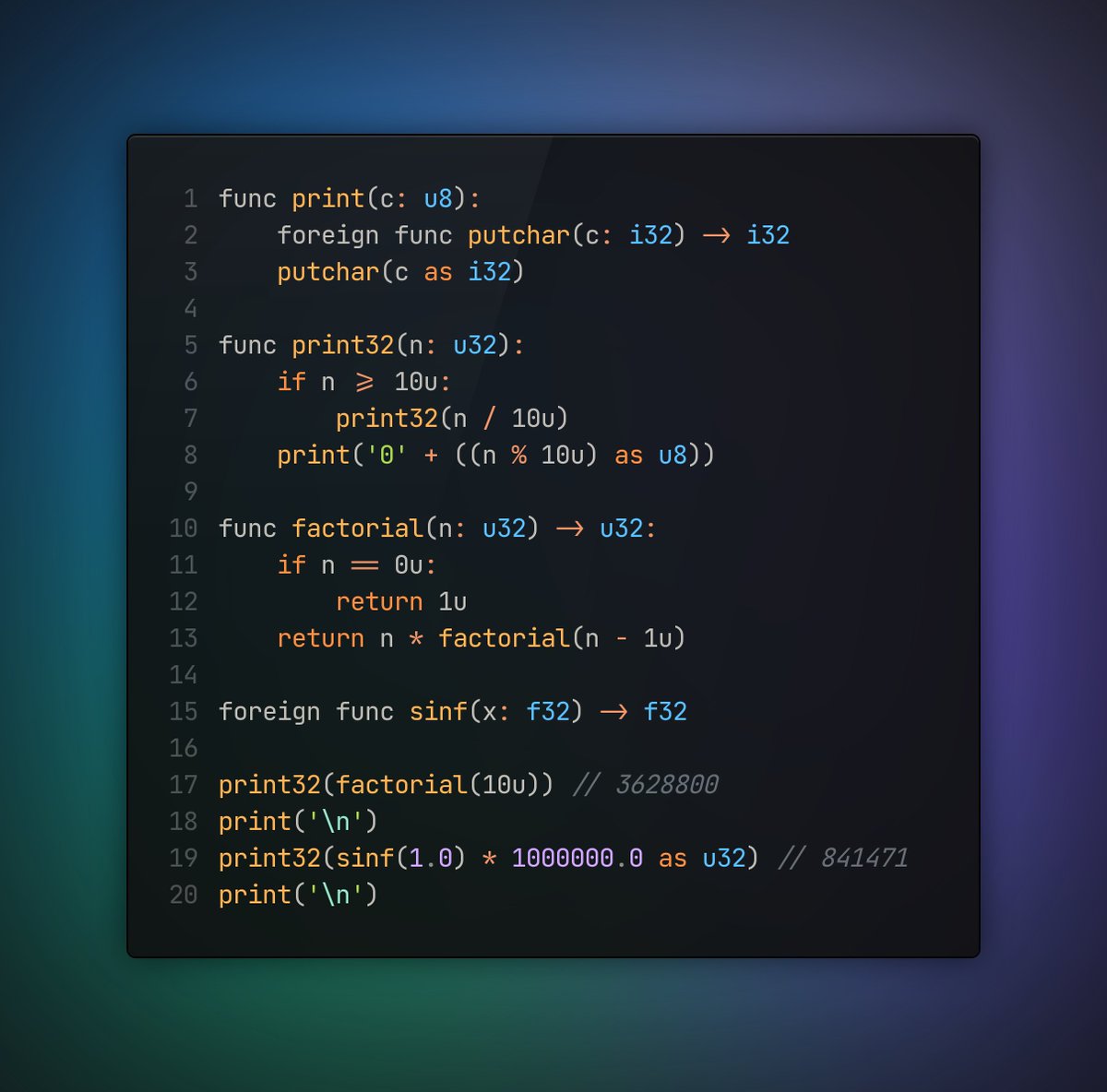 Rewriting my toy language aarch64 compiler using the new IR as an input ...