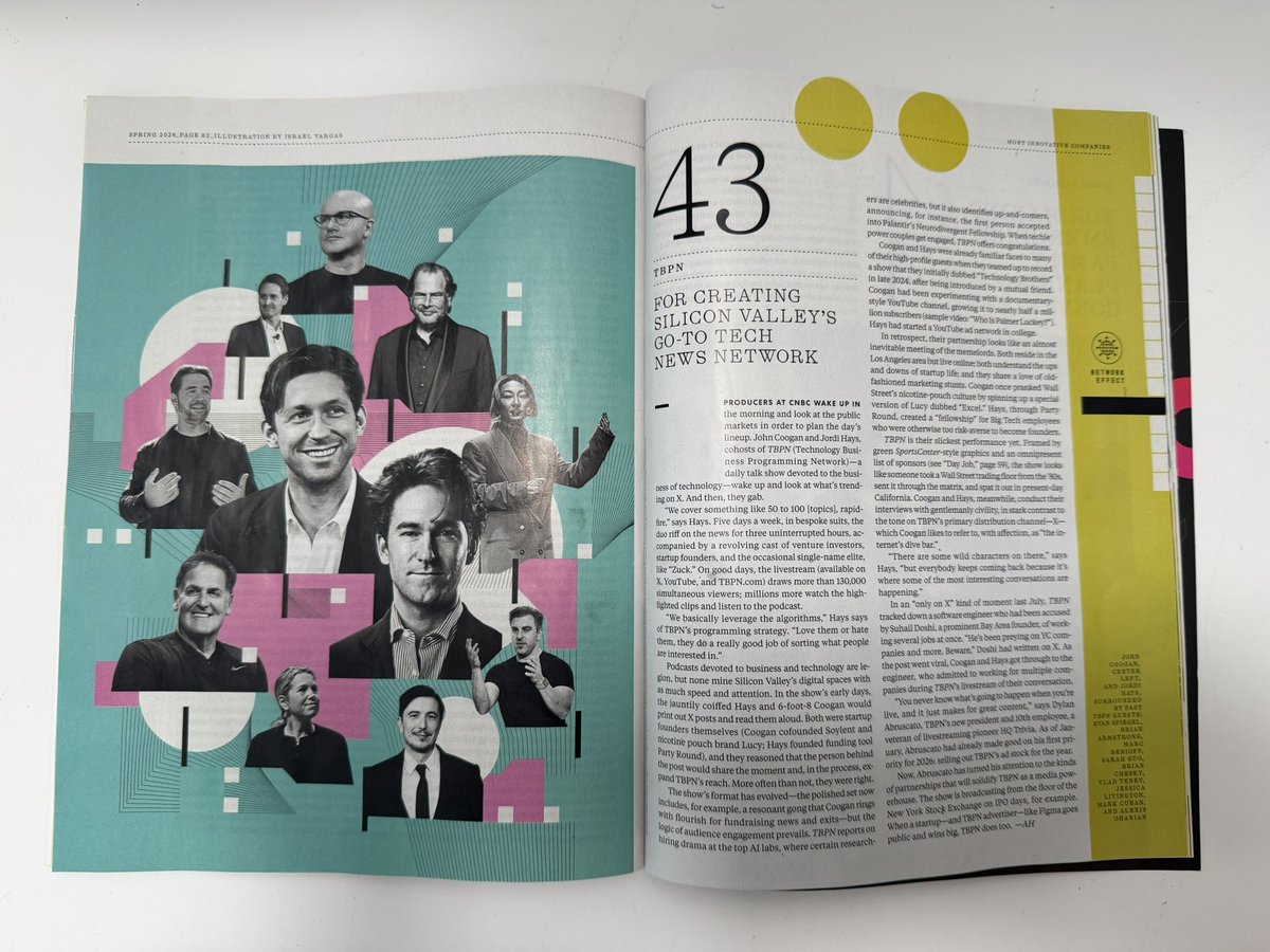 DylanAbruscato's tweet photo. Thank you @FastCompany 🏆 https://t.co/MruotsJKXr