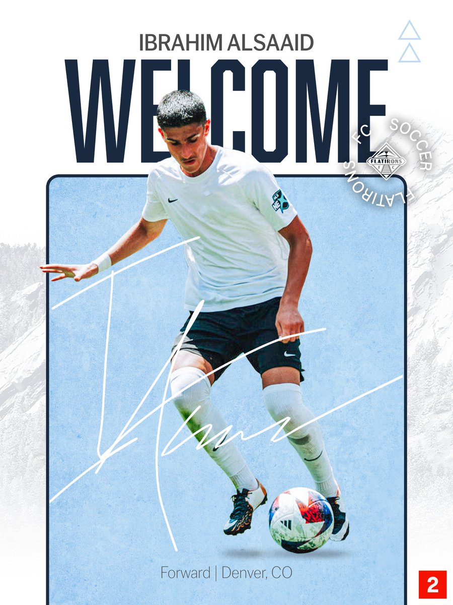 flatirons_fc's tweet image. 𝑾𝑬𝑳𝑪𝑶𝑴𝑬, 𝑰𝑩𝑹𝑨𝑯𝑰𝑴!

Another attacking option joins the fray for summer 2026!

(Pending League and Federation Approval)

#UpTheIrons | #Path2Pro