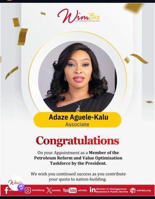 AdazeKalu's tweet photo. Grateful for the opportunity to serve as a member of the Presidential Petroleum Reform and Value Optimisation Taskforce, approved by His Excellency, Bola Ahmed Tinubu GCFR and chaired by Mr Fola Adeola, co-founder of Guarantee Trust Bank and Chairman of FATE Foundation. https://t.co/diIcD7zFyW