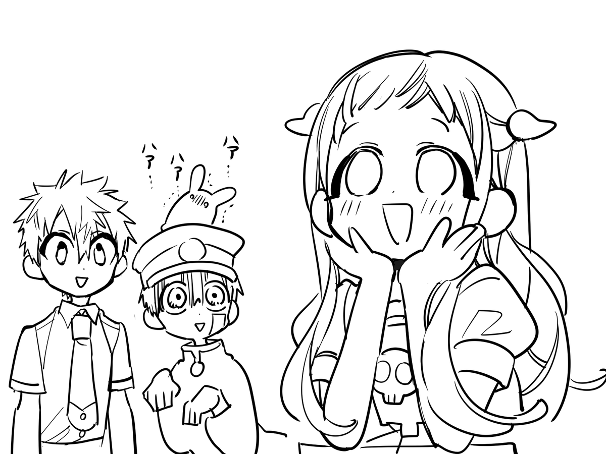 toilet trio! tweet media