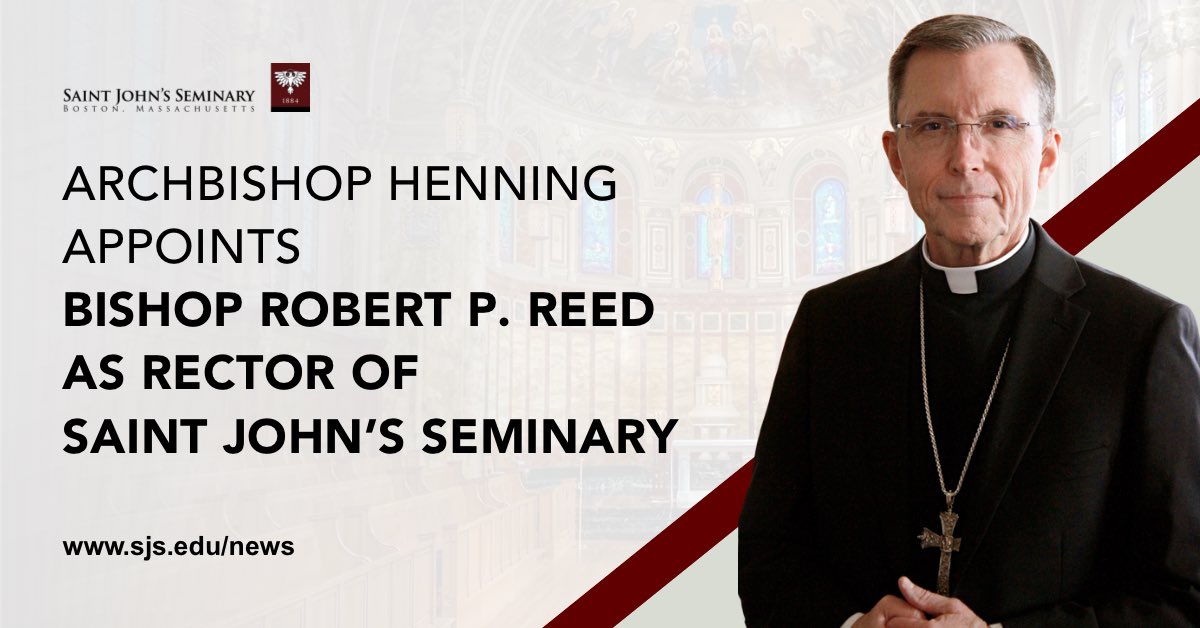 Father Reed Proctor This is a very smart appointment. @BpRobertReed has a zeal for the ...