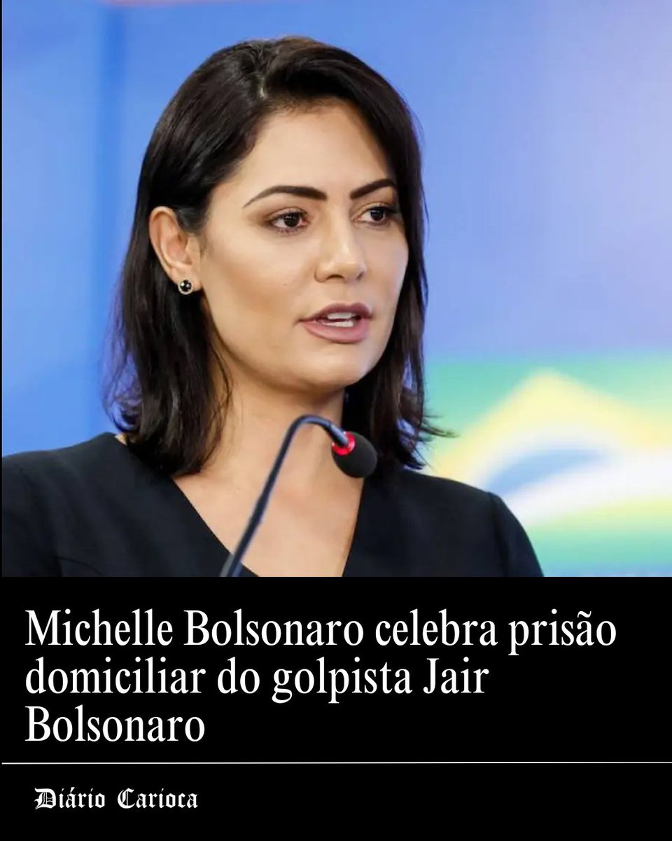 "Obrigada, meu Deus!": Michelle Bolsonaro comemora nas redes sociais a decisão de Alexandre de Moraes que concedeu 90 dias de prisão domiciliar ao ex-presidente para tratamento de saúde. ⚖️🙏 

diariocarioca.com/2026/03/24/pol…

#MichelleBolsonaro #Bolsonaro #Justiça #Politica #STF