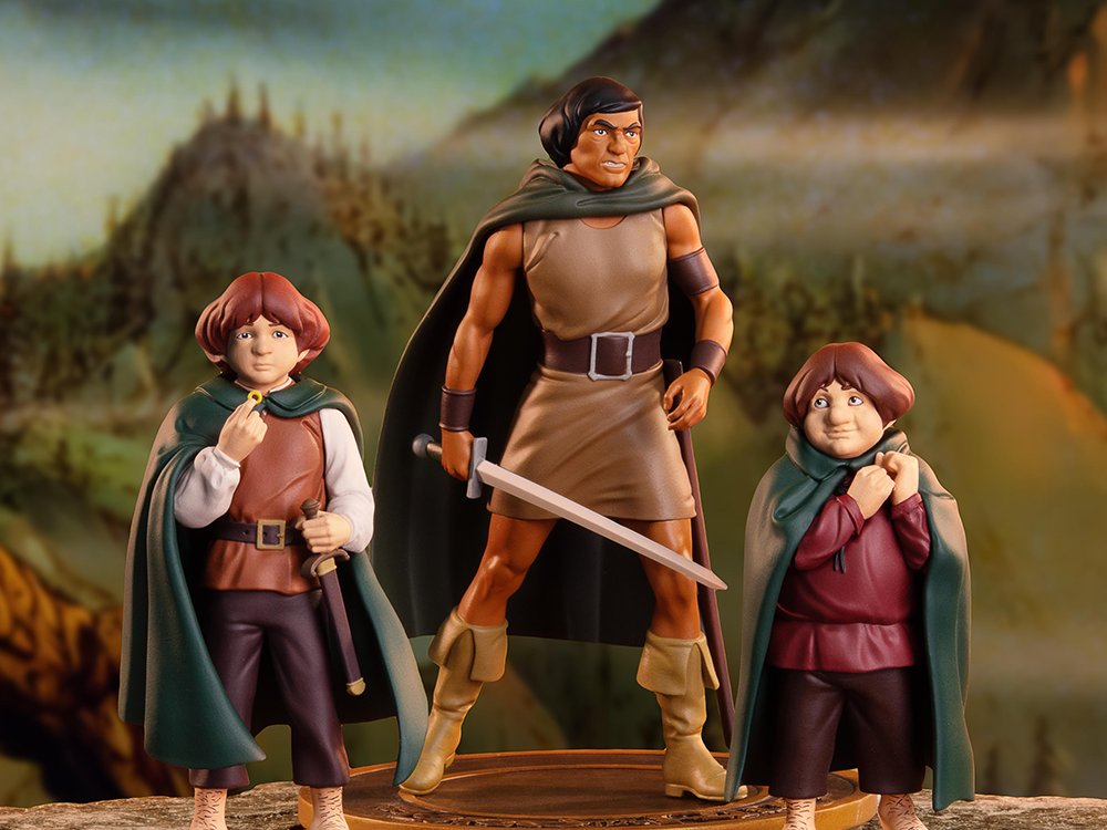 BigBadToyStore's tweet image. Return to Middle-earth ⚔️

Inspired by the classic The Lord of the Rings, this figure set brings a unique take on the legendary story with stylized detail and nostalgic design. 
Pre-order now: link.bigbadtoystore.com/c89a2f

#BigBadToyStore #BBTS #LordOfTheRings #Collectibles