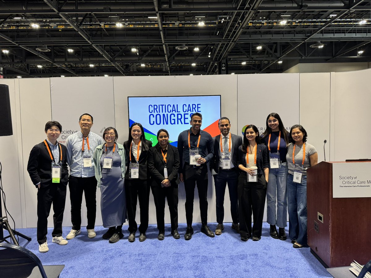 CatGaoHow's tweet photo. Great time at @SCCM #sccm2026 with awesome work from @NUFeinbergMed @NM_Lung #CLIFconsortium and more!! https://t.co/pTTu68JXd6