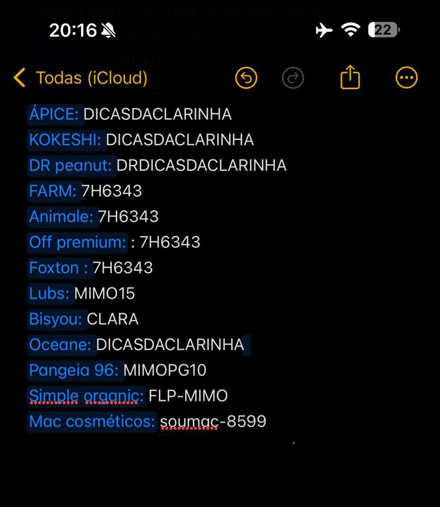 Clara dos cupons tweet media