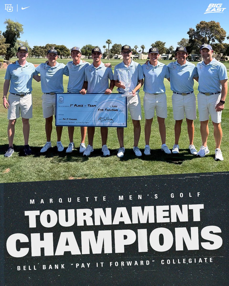 Marquette Golf tweet media