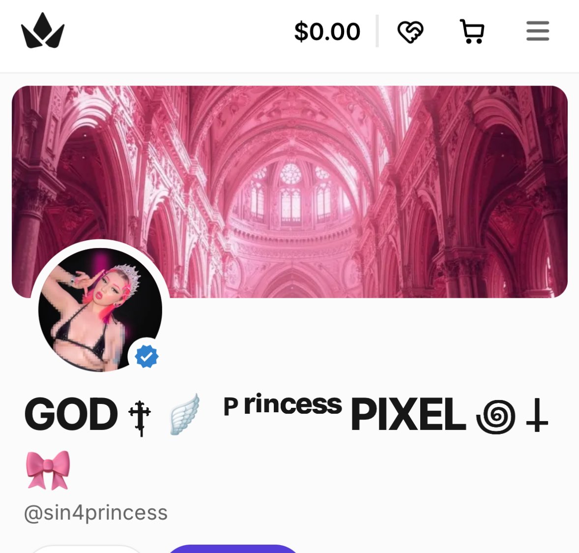 GOD ♱⃓ 🪽 ᴾʳⁱⁿᶜᵉˢˢ PIXEL ꩜ 𐕣 🎀 tweet media