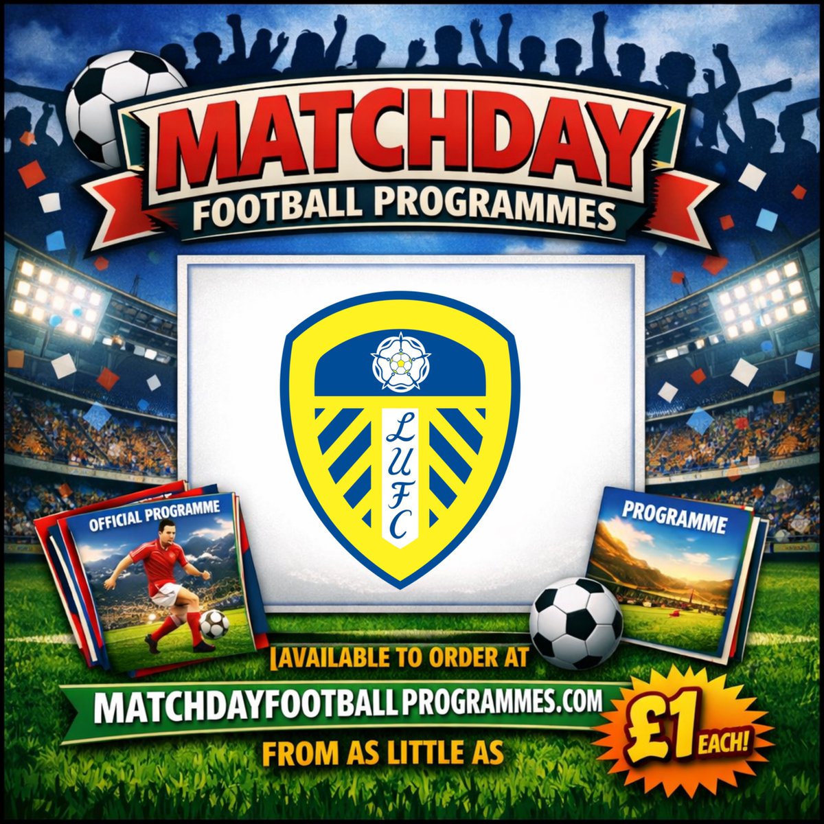 MATCHDAY FOOTBALL PROGRAMMES tweet media