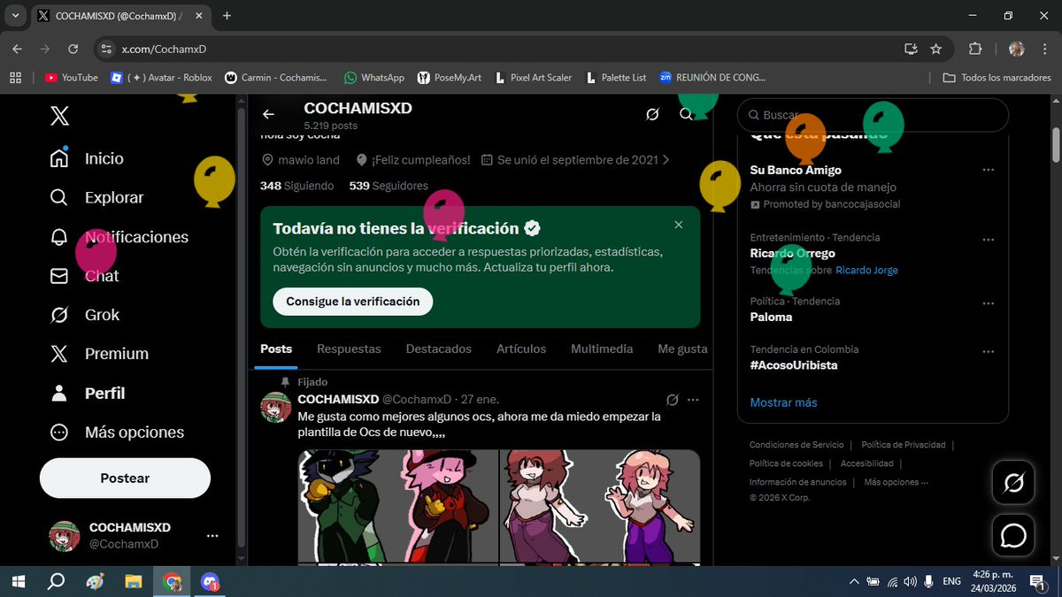 COCHAMISXD tweet media