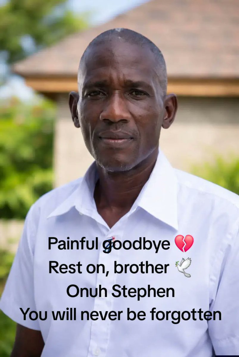 Yusufglo's tweet photo. It is with a heavy heart and deep sorrow that I write this tribute to my beloved brother, Onuh Stephen. Your passing has left a void that words can hardly express. You were more than a brother—you were a friend, a guide, and a source of strength to everyone who knew you.
#RIPONUH https://t.co/aYelb6IFB9