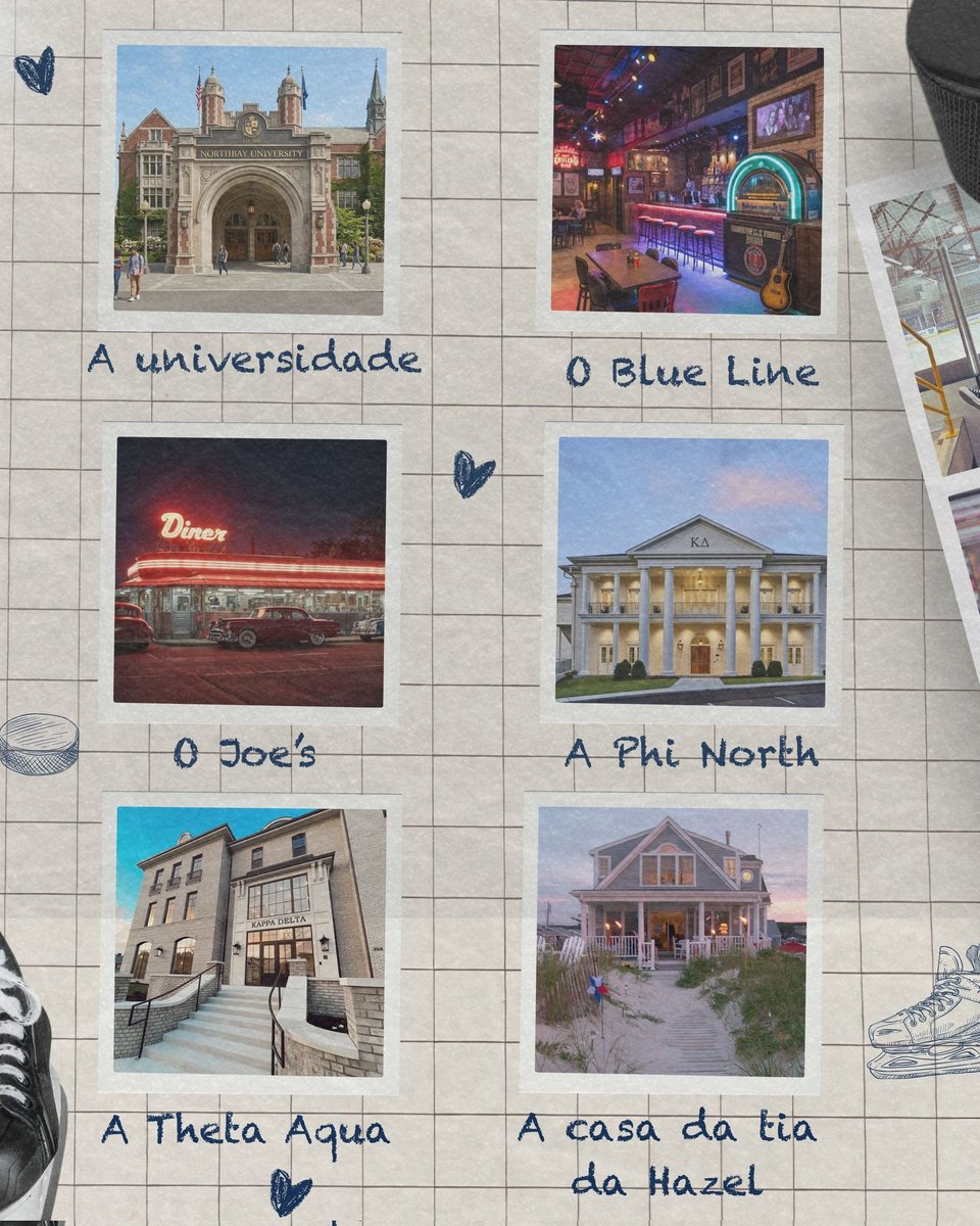 autora_isa's tweet photo. ✨️Bem-vindos a Northbay✨️
Entre a universidade, o Blue Line, o Joe’s, a Phi North e o gelo, é aqui que essa história ganha vida.🏒🏊‍♀️📚

Respira, É Só Amor chega em breve na Amazon e no K.U 🤍 https://t.co/ctRHWadZcB
