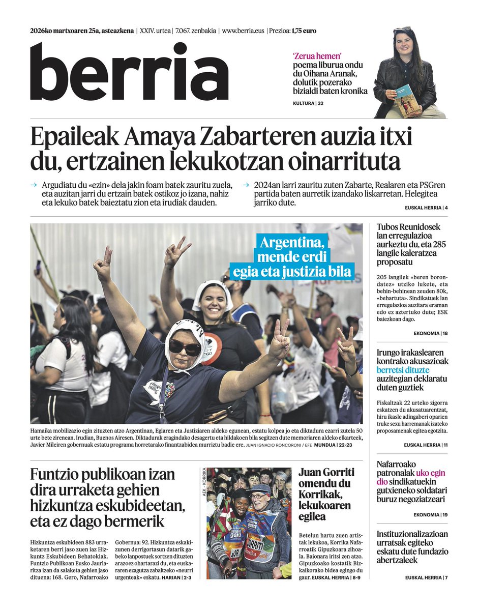 Berria.eus tweet media