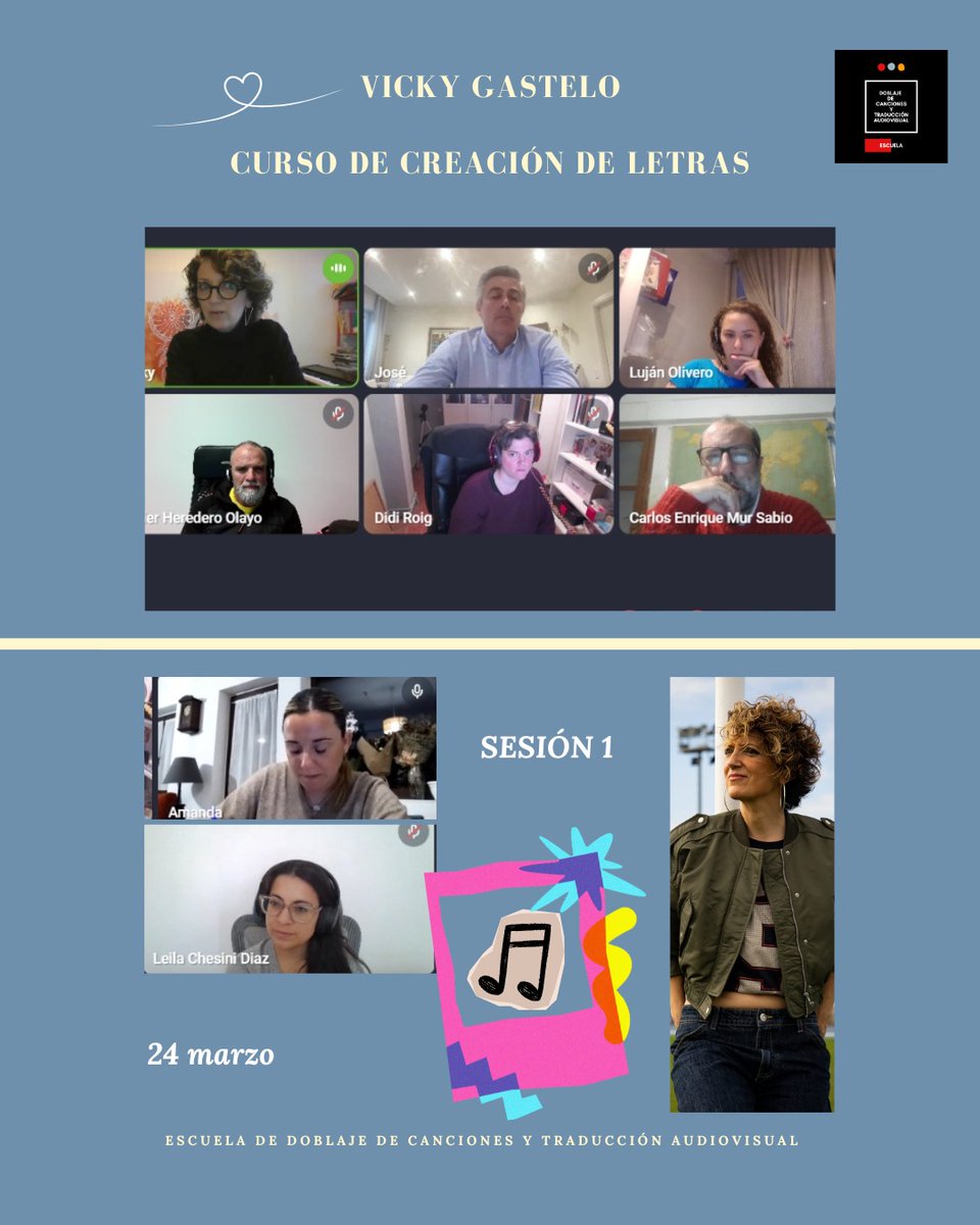 🎤 Escuela de Doblaje de Canciones 🎤 tweet media