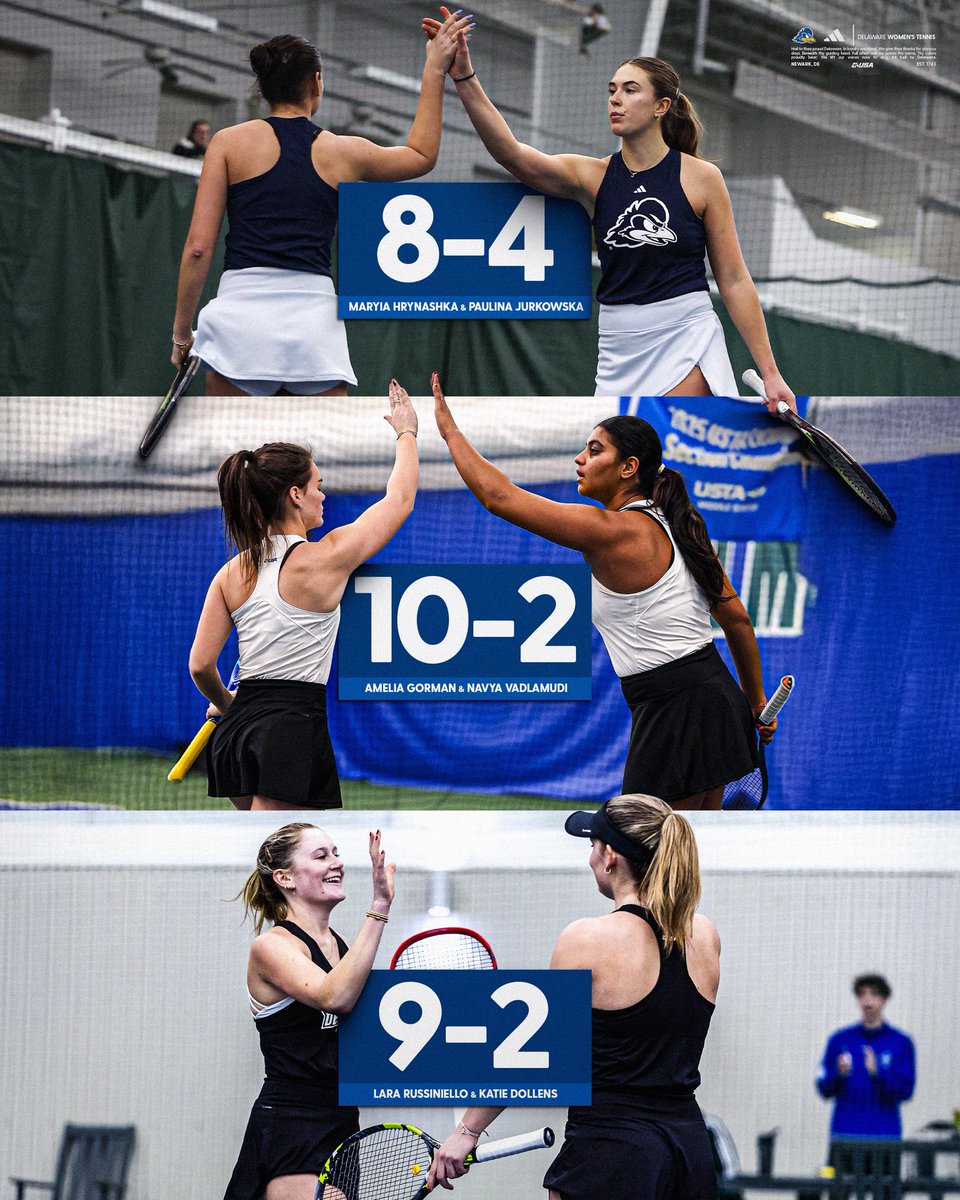 Delaware Women's Tennis tweet media