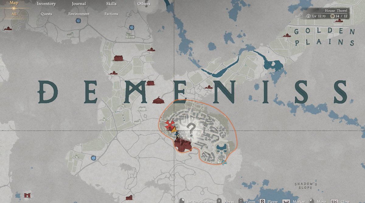 strahfe's tweet photo. Another strongbox you can find in Demeniss, at the Tribunal. Box code is 6 4 2 6 5 3 1 https://t.co/zwlhdgssog