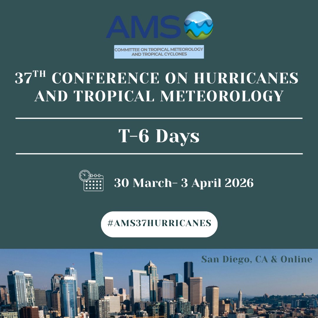 AMS Tropical tweet media