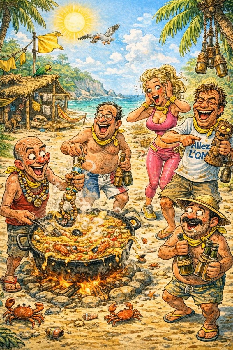 Janot13500's tweet photo. Les aventuriers de Koh Lanta sont affamés. Pas ceux de « Collants Tata à Koh Lanta » 😁 #KohLanta https://t.co/8IiZ94w9EV
