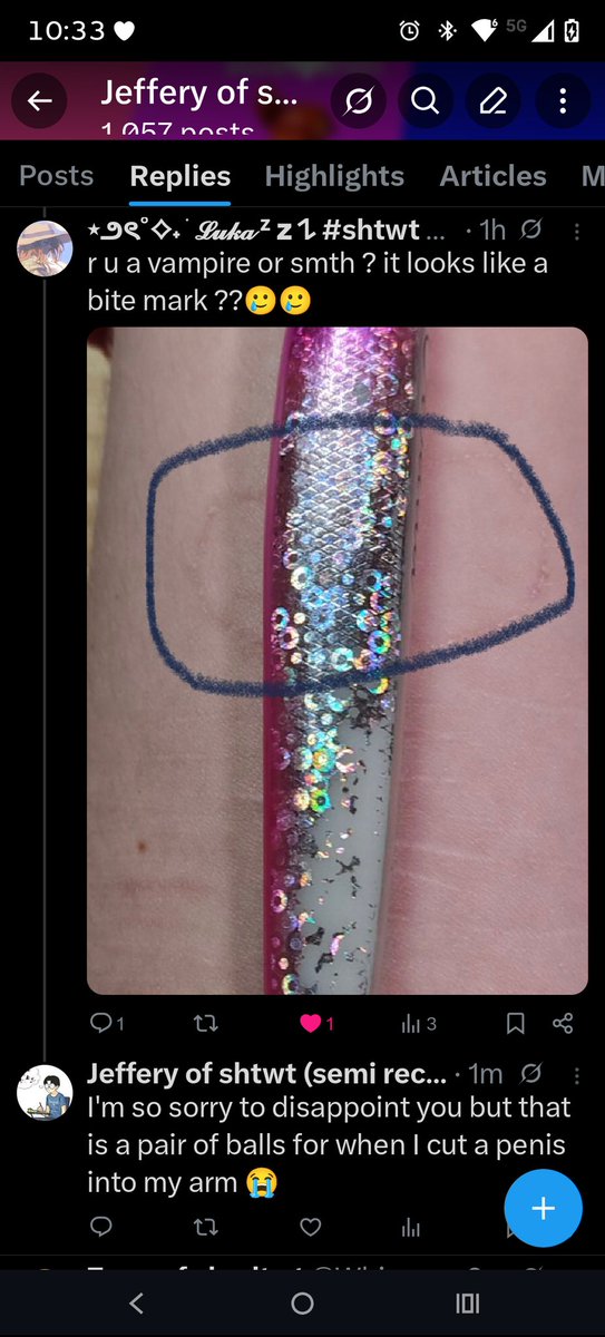 Jeffery of shtwt (semi recovery) tweet media