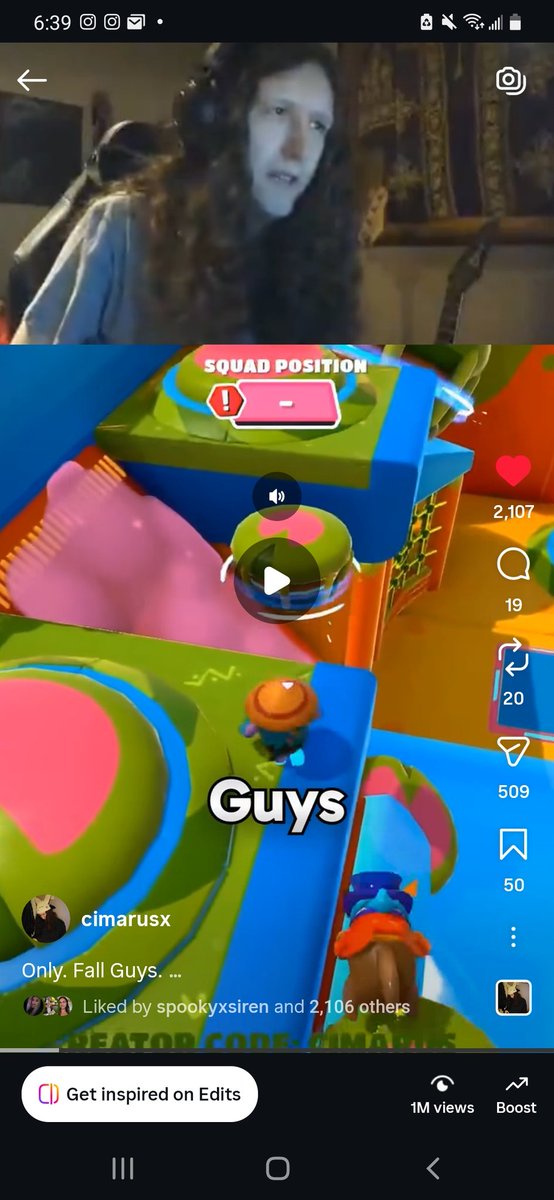 First video to hit 1 million views on Instagram!