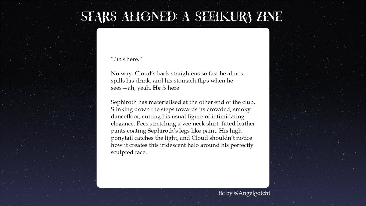 Stars Aligned Sefikura Fanzine tweet media