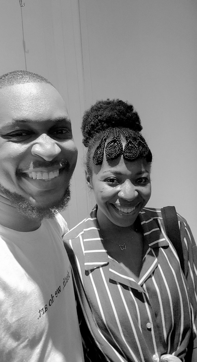 klassifiedartz's tweet photo. Met @real_Ifyarts today😁😁☺️ https://t.co/AX0PuKGMDE