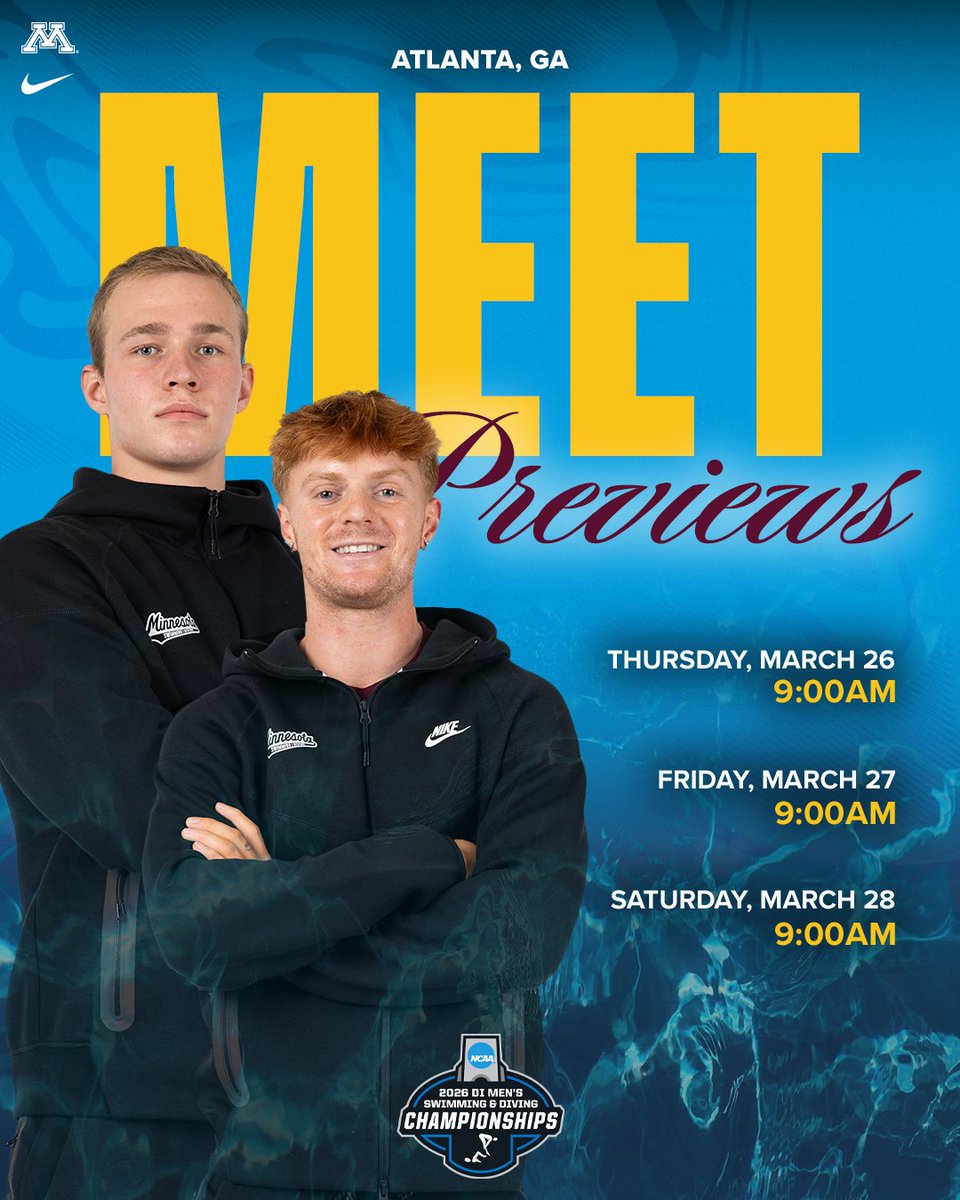 Minnesota Swimming & Diving tweet media