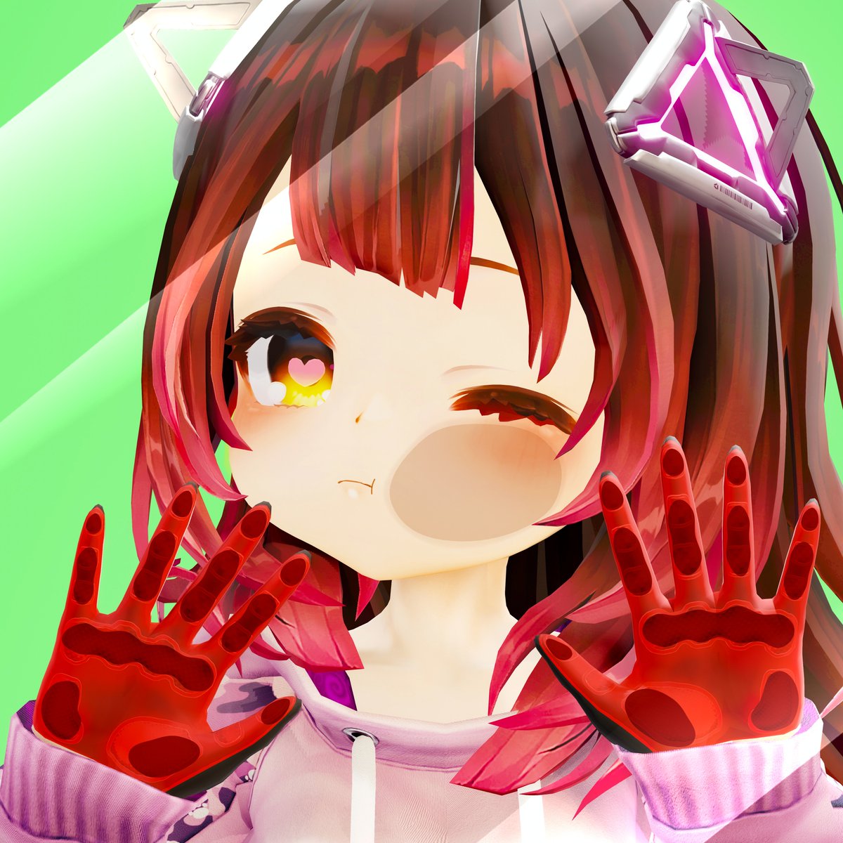 ryu90821's tweet photo. ロボ子さん🤖「。。。(ムニッ)」

#ロボ子Art https://t.co/4t8CSn6yms