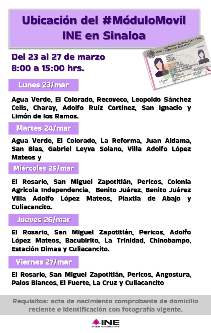 INE Sinaloa tweet media