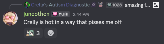 Crelly's Autism Diagnostic🎱🐮 tweet media