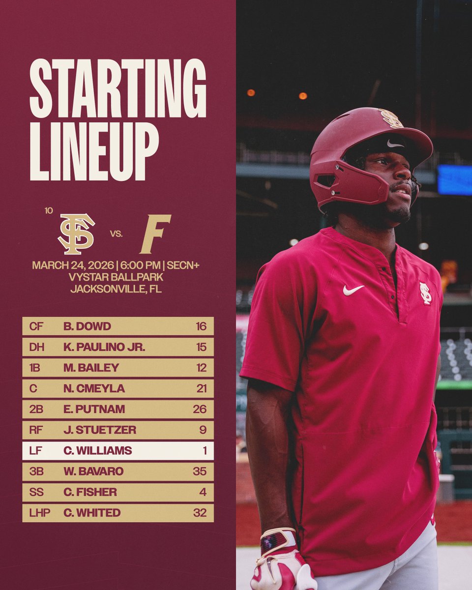 FSU Baseball tweet media
