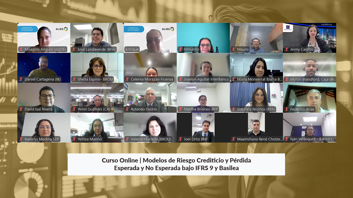 _ALIDE_'s tweet image. 📢 #CapacitaciónALIDE 📊 | Iniciamos el curso sobre modelos de riesgo crediticio bajo #IFRS9 y Basilea 💼📈
Se abordará pérdida esperada (#ECL), pérdida no esperada y capital por riesgo decrédito 🏦
Fortalecemos capacidades técnicas para una gestión más eficiente 🤝