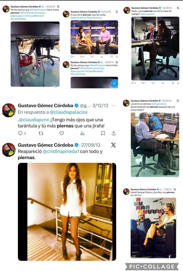 <a href="/ColombiaOscura/">Colombia Oscura</a> <a href="/CaracolTV/">Caracol Televisión</a> Para Gustavo Gómez, tomar fotos por debajo de la mesa a las periodistas en falda parece ser un gesto de ‘aprecio y camaradería’. Con esa cara de ciudadano ejemplar, ¿acaso Gustavo Gómez —de Caracol y hoy en Blu Radio— logrará pasar desapercibido?